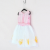 Baby Girls Flower Tulle Party Wedding Bridesmaid Pageant Dress