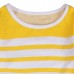 BEINGQ Toddler Baby Kids Girls Stripe long Sleeve Party Short Dress Clothes Belt